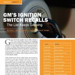 Article on GM’S ignition switch recalls