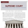 Article: Supreme Court Passes Up Opportunity to Further Chip Away at Class Relief